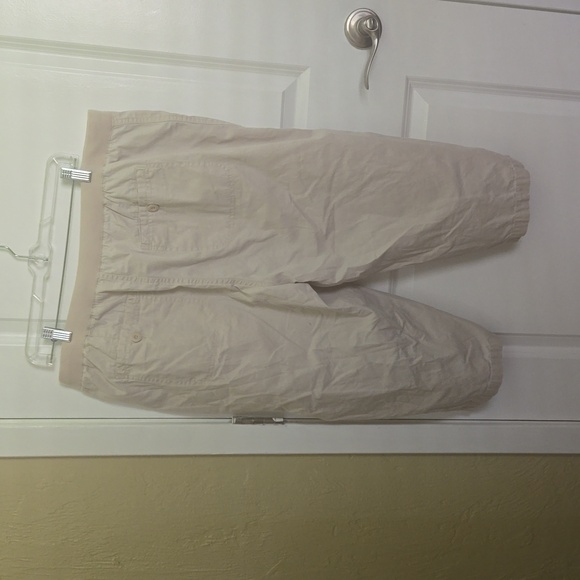 Living Planet Beige Cotton Cropped Capri Pants Women’s 16 - Picture 7 of 7